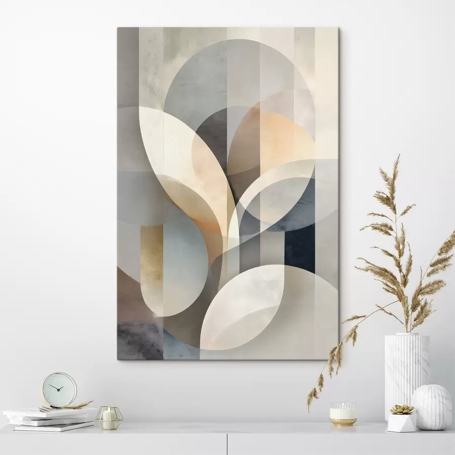 wall murals Abstract stylisation of plants s49943