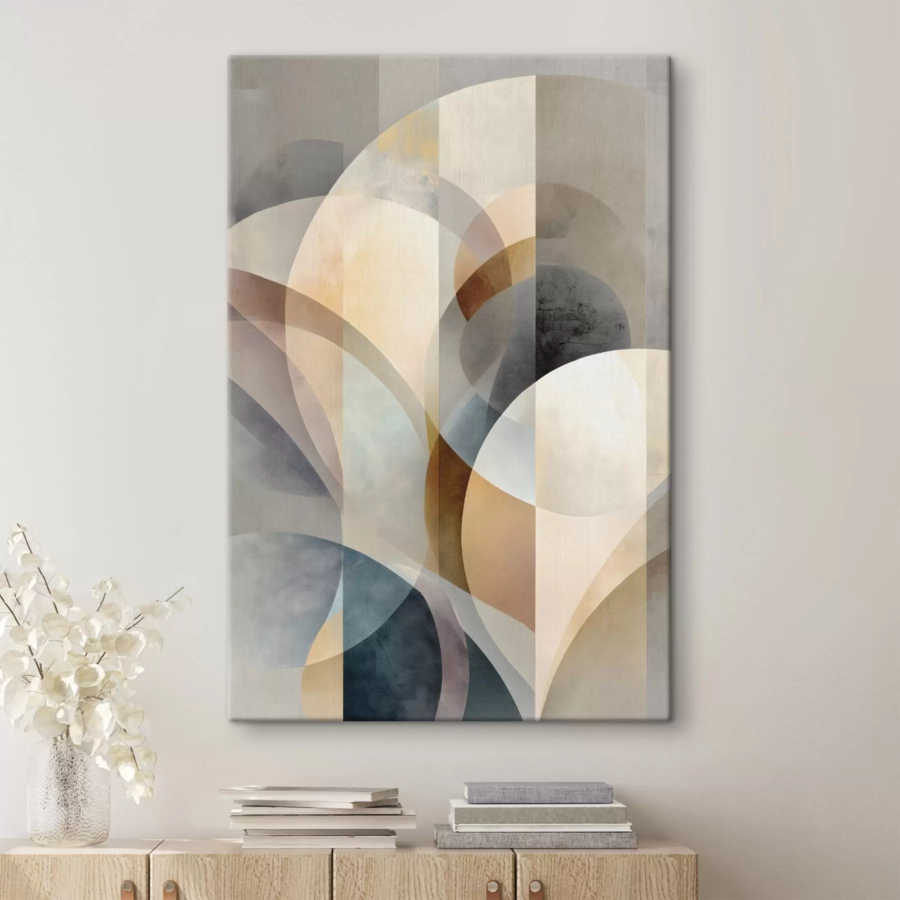 wall murals Abstract stylisation of plants s49944