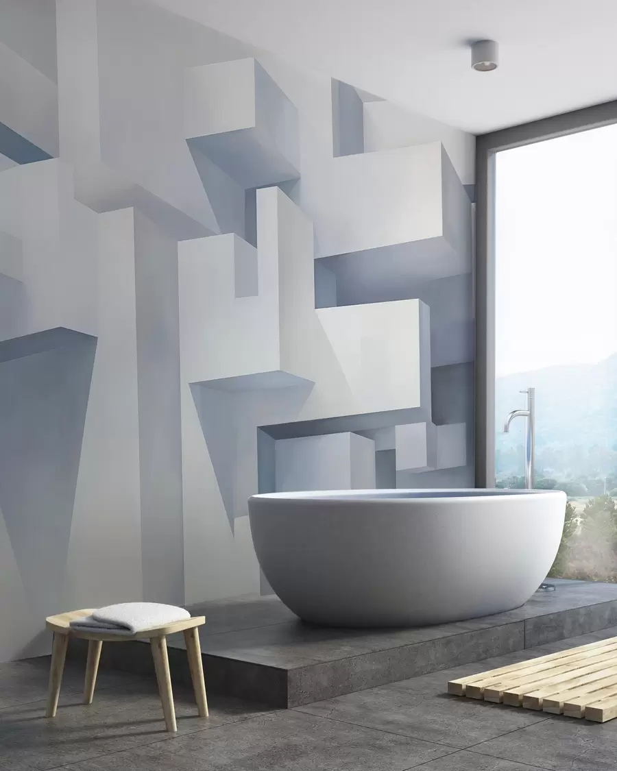wall murals Geometric abstraction w05823