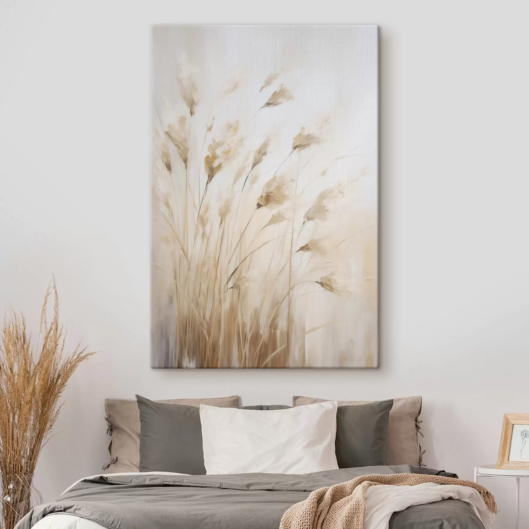 wall murals Abstract ears of corn, imitation of painting s50194
