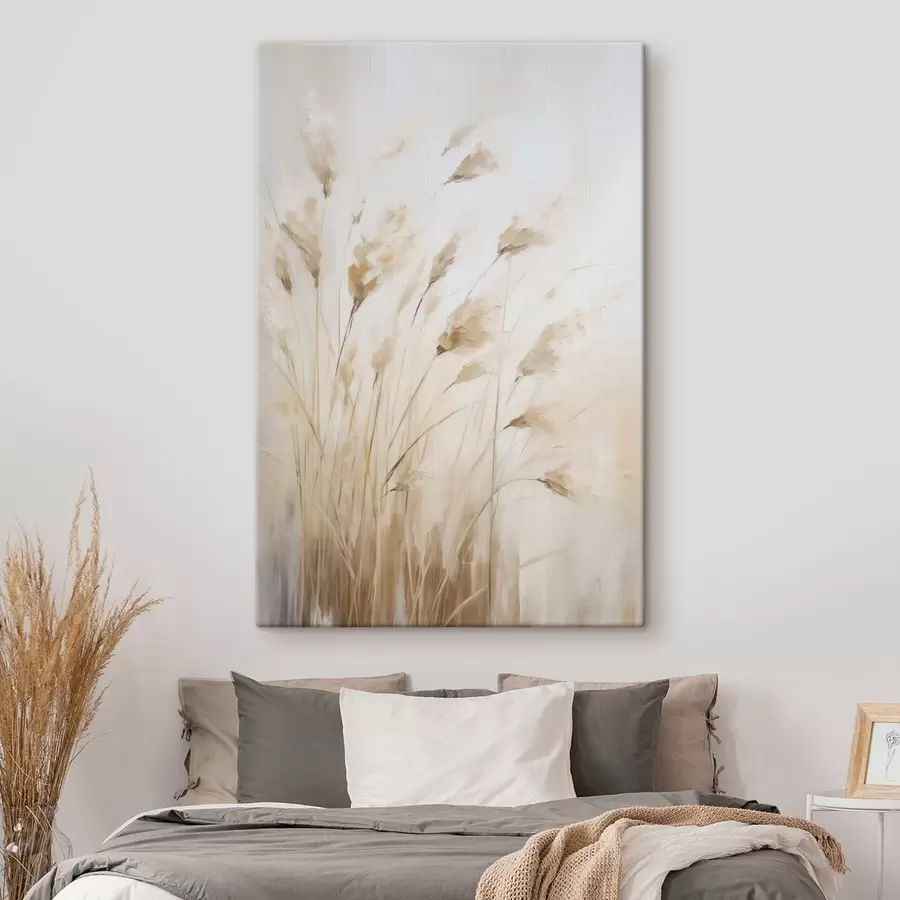 wall murals Abstract ears of corn, imitation of painting s50194