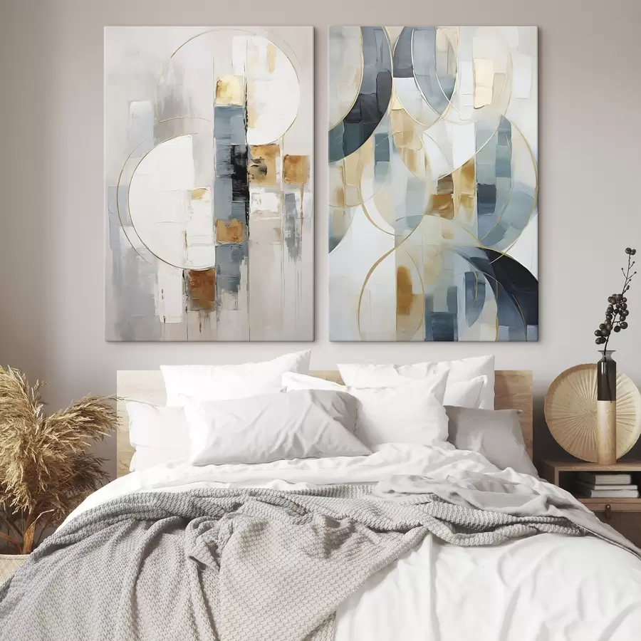 Wall Mural Photo Wallpaper Abstract composition, imitation of painting m30825 