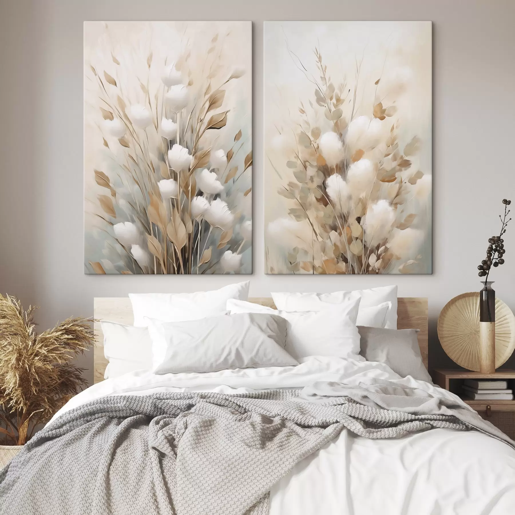 wall murals Vegetation, imitation of painting m30827 