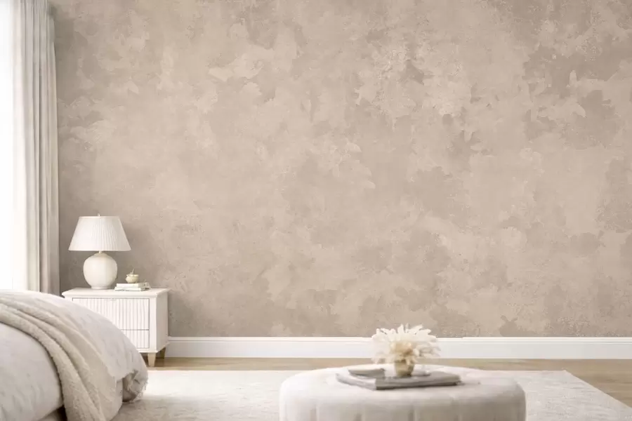 Wall Mural Photo Wallpaper Warm almond beige texture with soft natural tonal transitions w05814