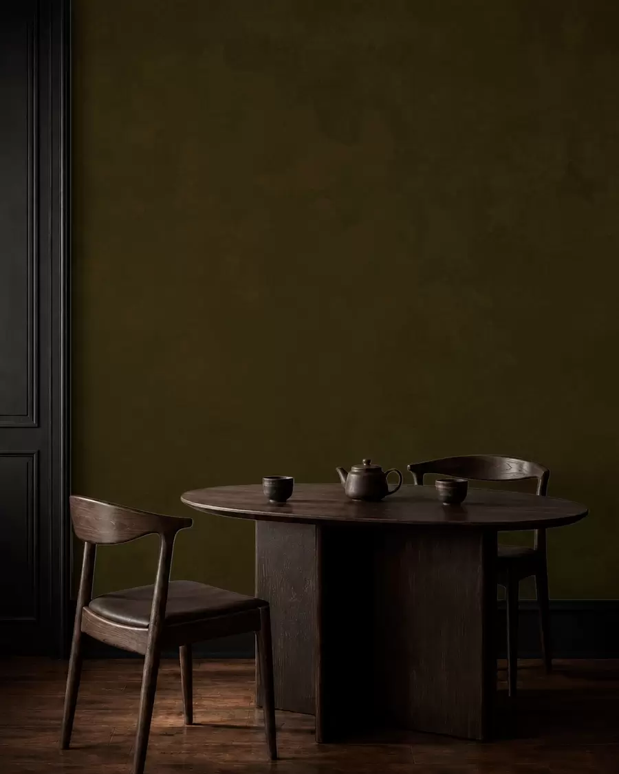 Wall Mural Photo Wallpaper Dark olive tone with soft texture and natural tonal transitions w05814v3