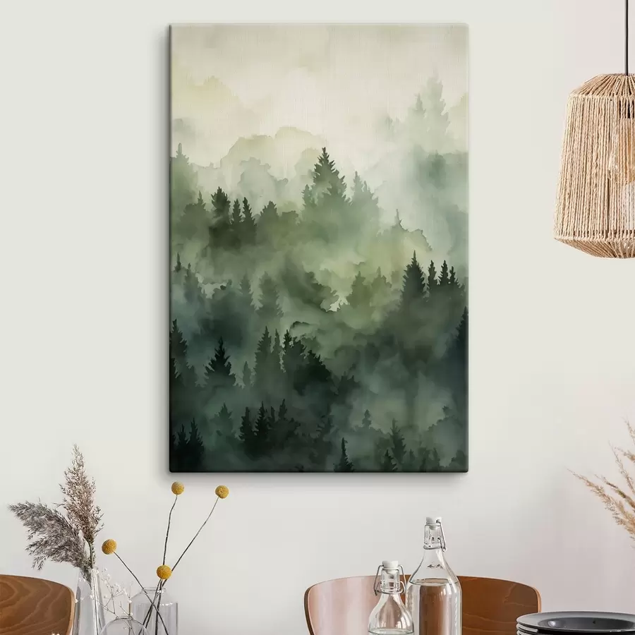 wall murals Morning Mist s50180