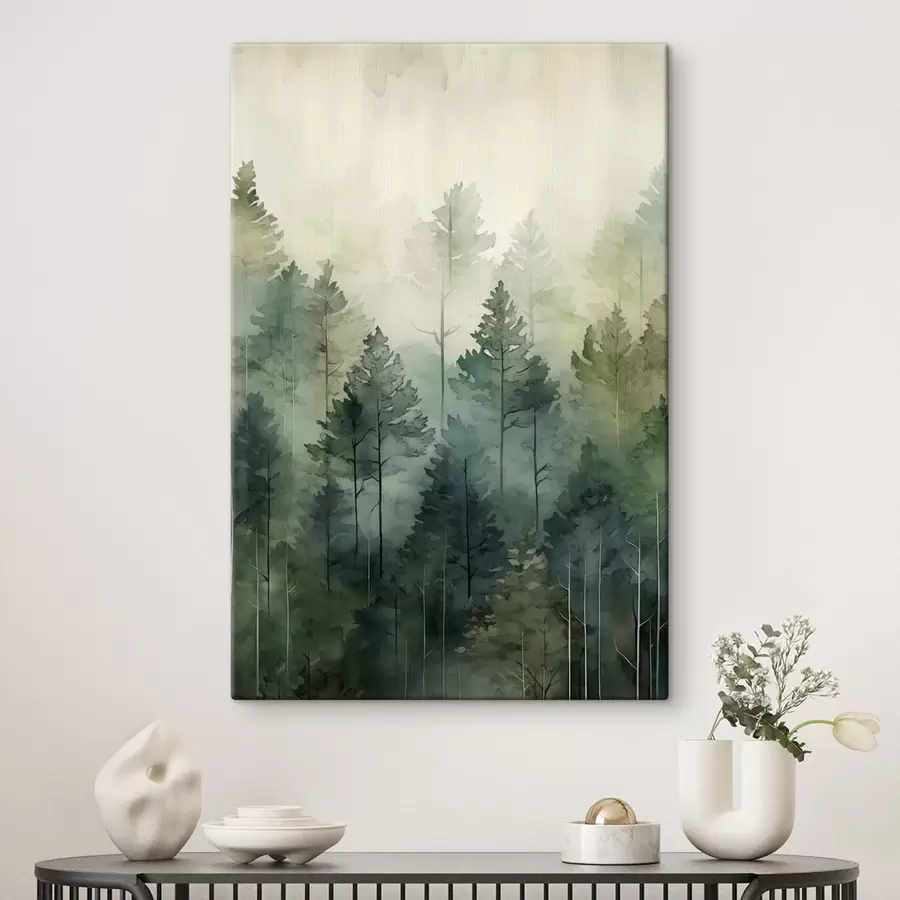 wall murals Emerald Taiga s50181