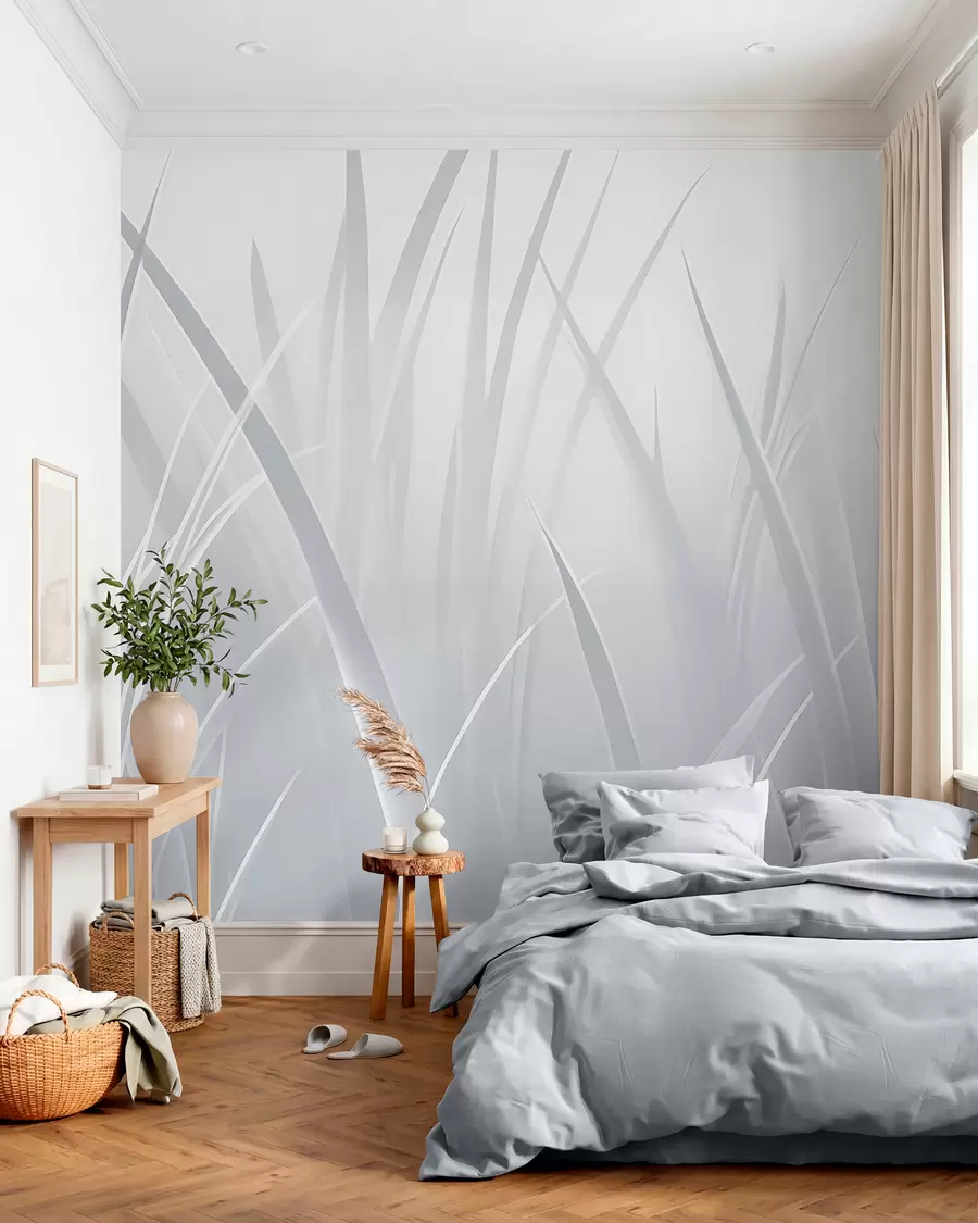 Wall Mural Photo Wallpaper Grass, sharp leaves w05836