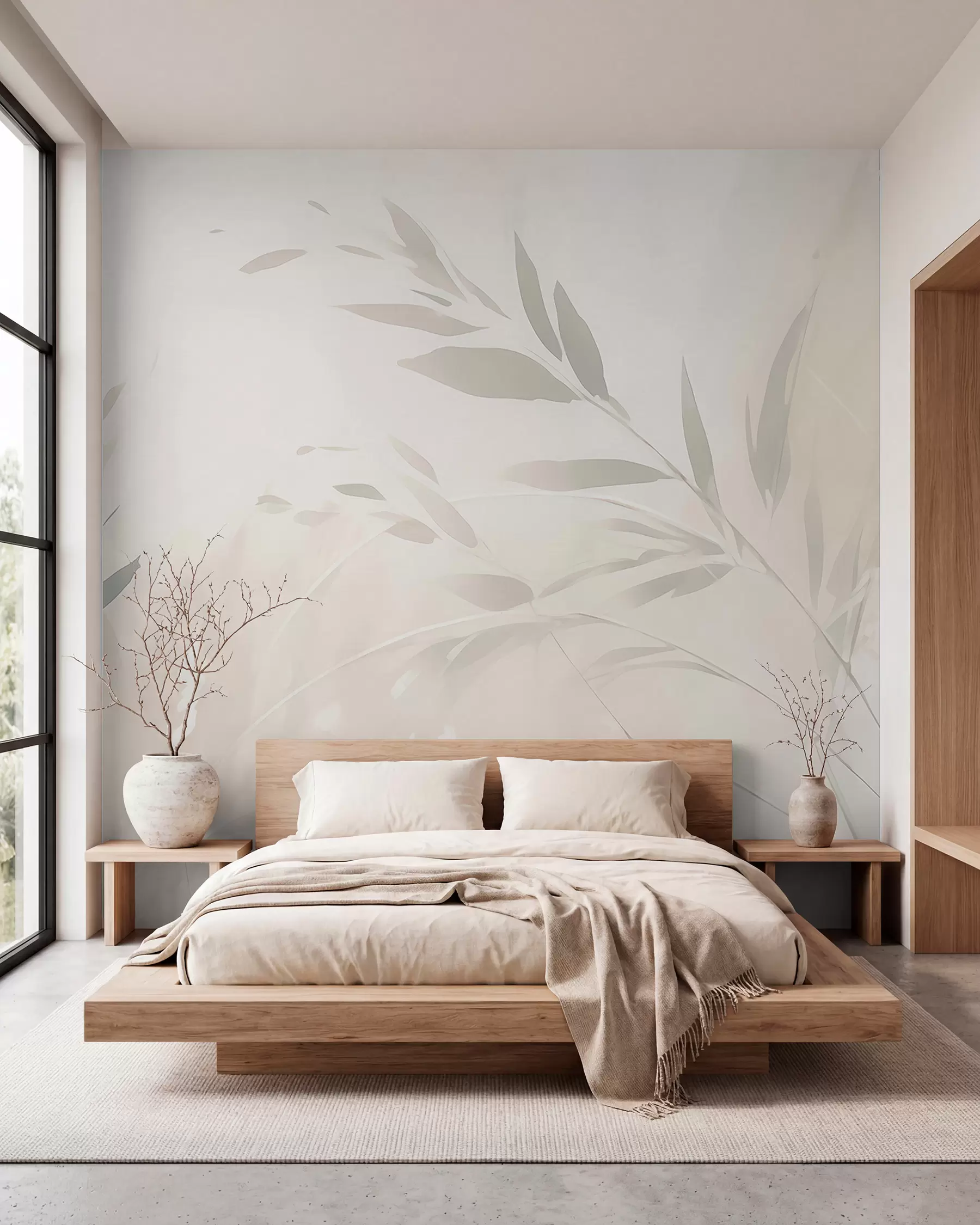 Wall Mural Photo Wallpaper Grass, sharp leaves w05837