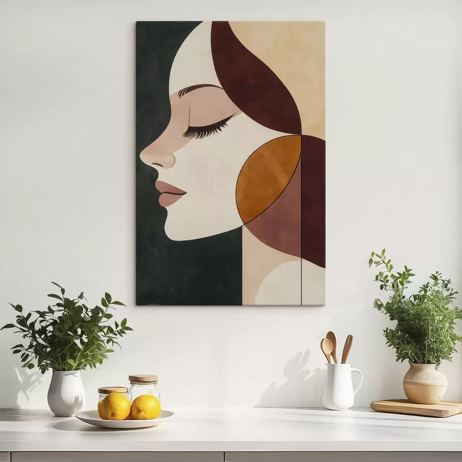 wall murals Abstract Portrait of a Girl s50241