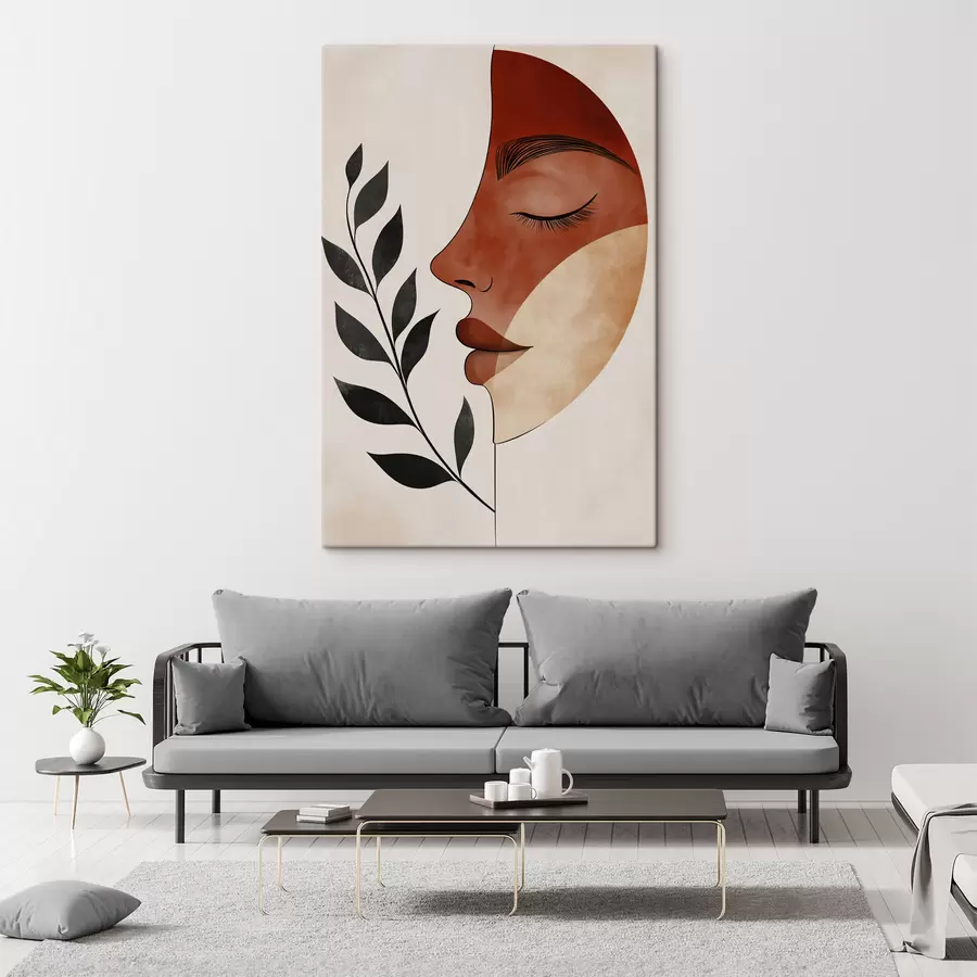 wall murals Abstract Portrait of a Girl s50243
