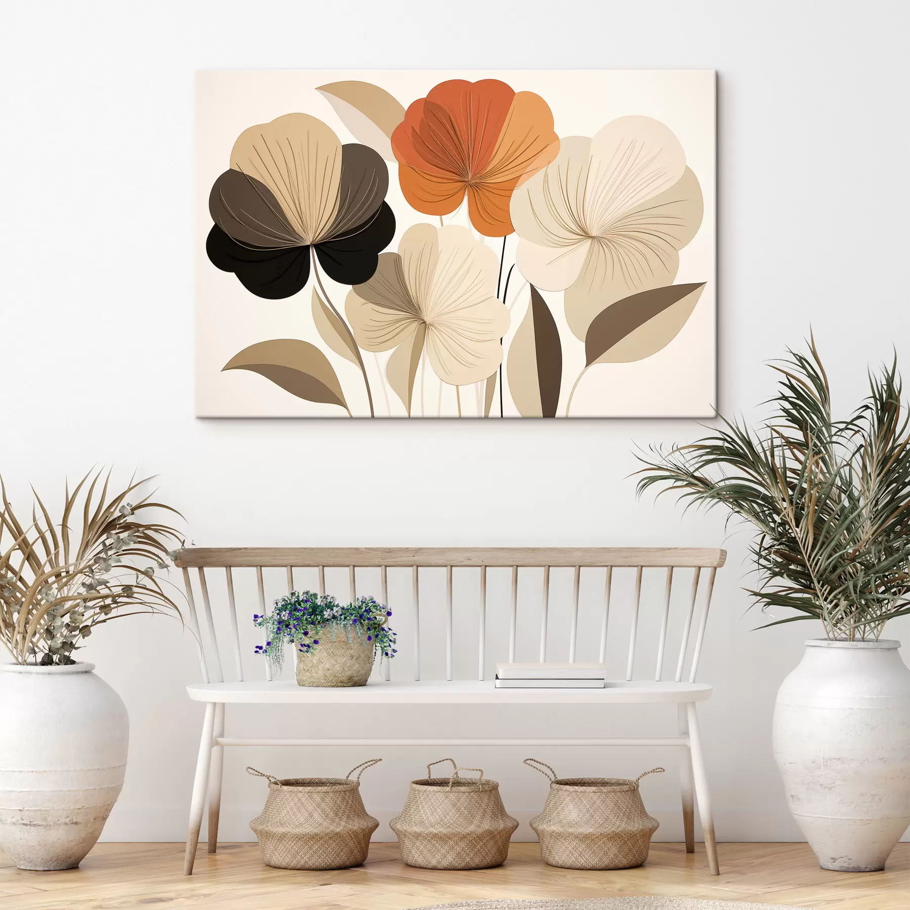 wall murals Abstract Flowers s50251