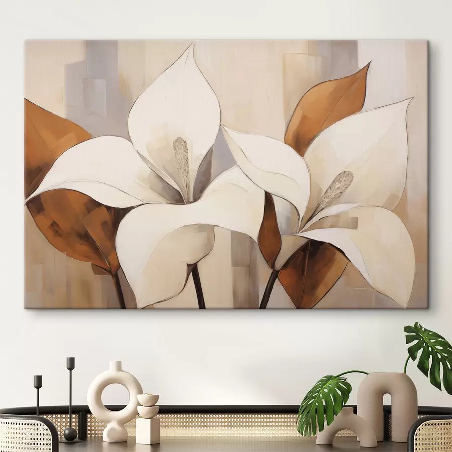 wall murals Lilies s50258