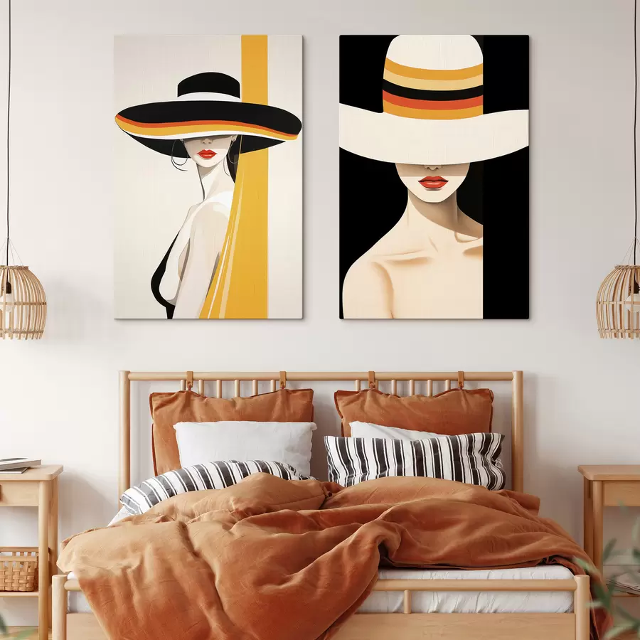 wall murals Abstract Portraits of Women m30850