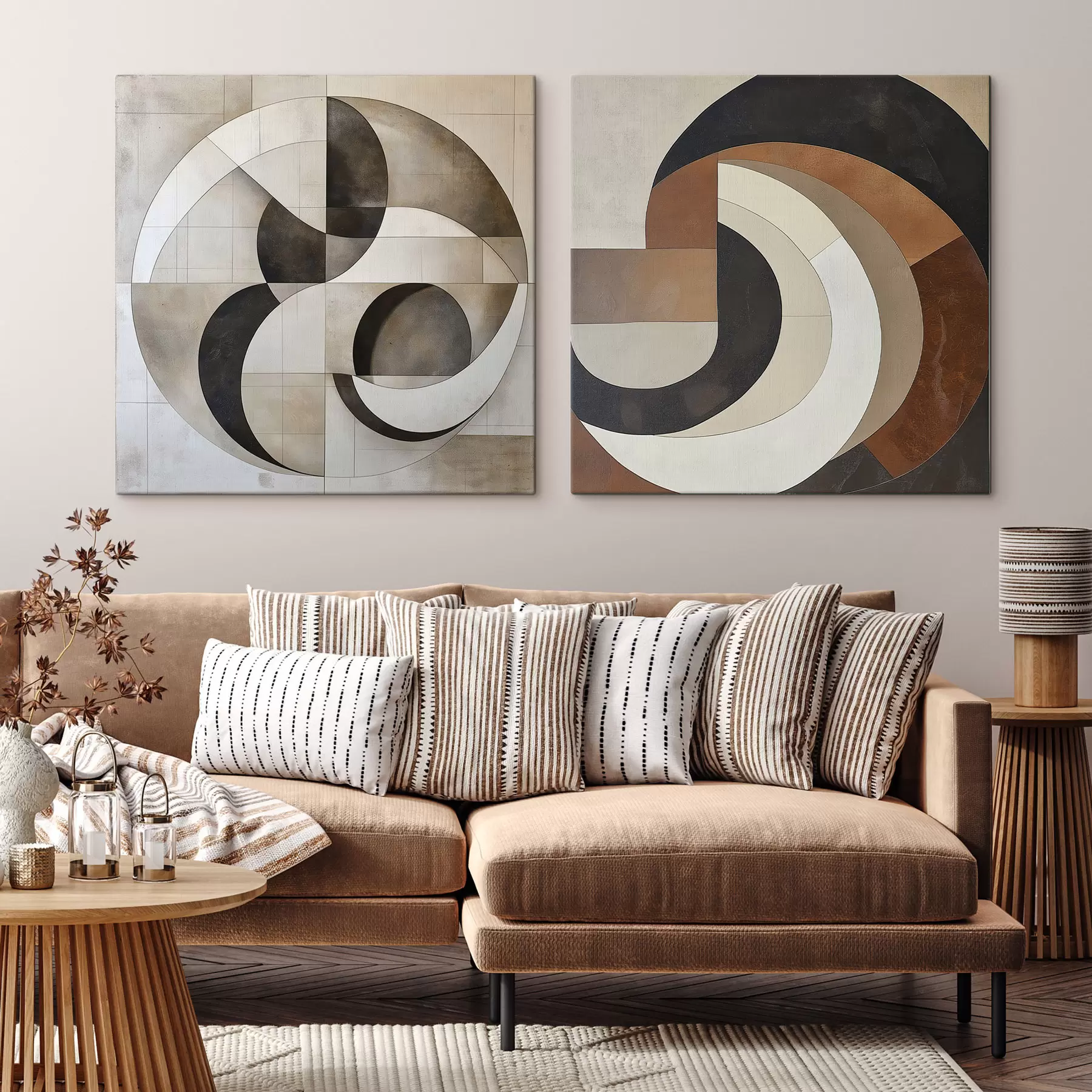 murales Abstracción geométrica m30853