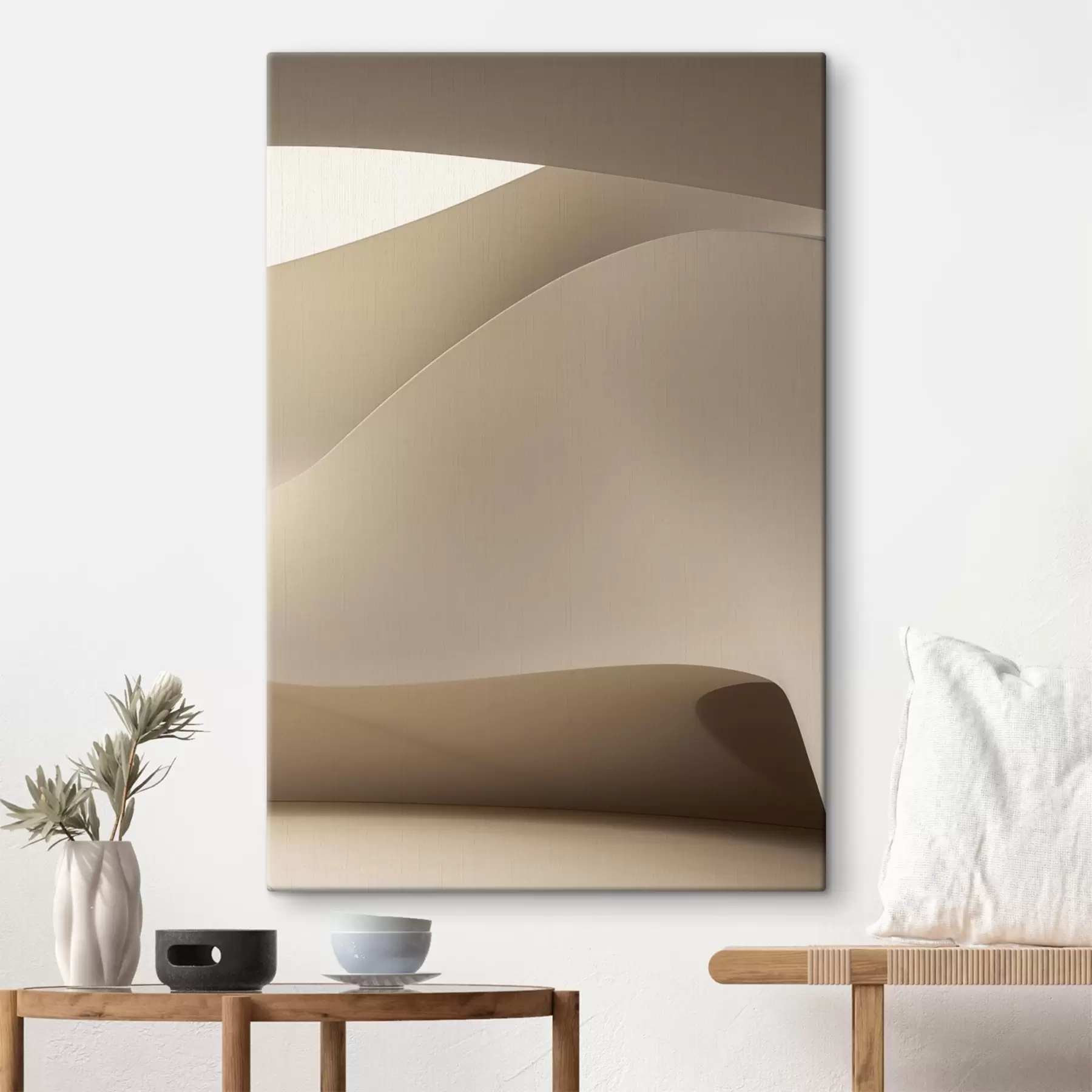 wall murals Sandy terrain s50281