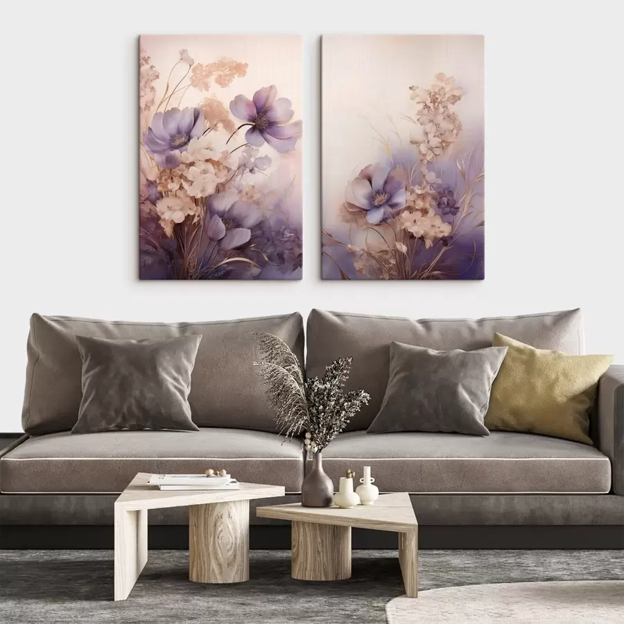 Wall Mural Photo Wallpaper Voluminous White Petals m30876