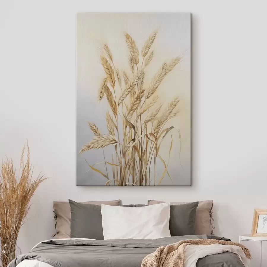 wall murals Wheat, imitation painting s50263