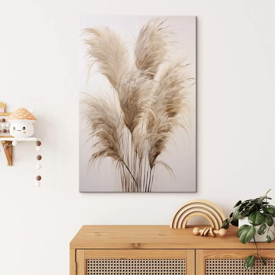 wall murals Pampas, imitation painting s50269
