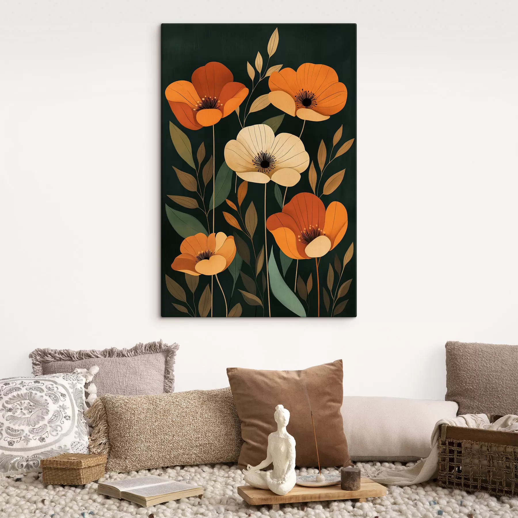 wall murals Flowers s50323
