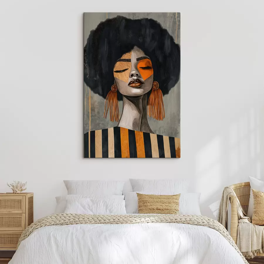 murales Chica afro s50336