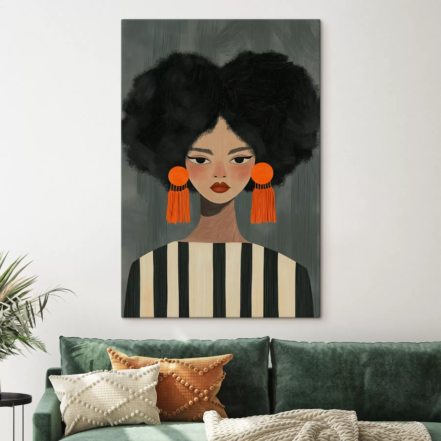 murales Chica afro s50337