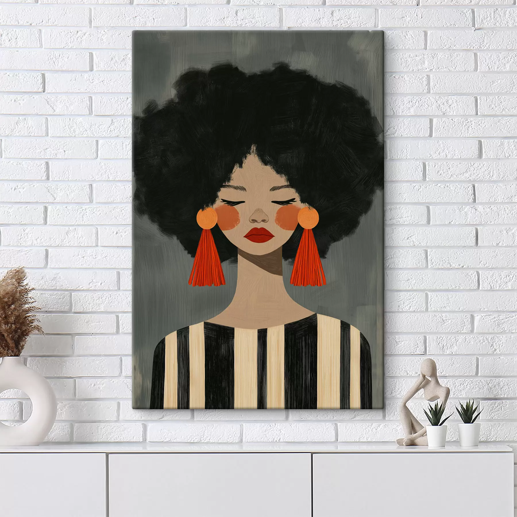 wall murals Afro Girl s50338