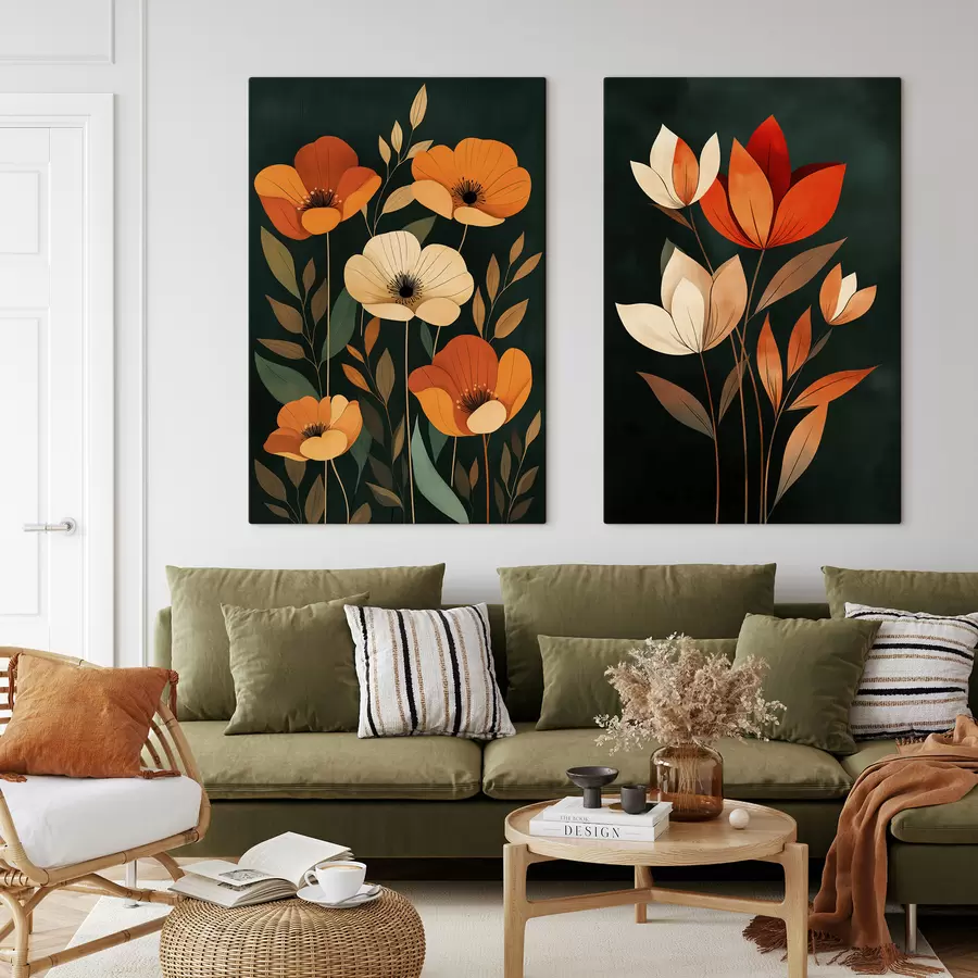 murales Flores m30878