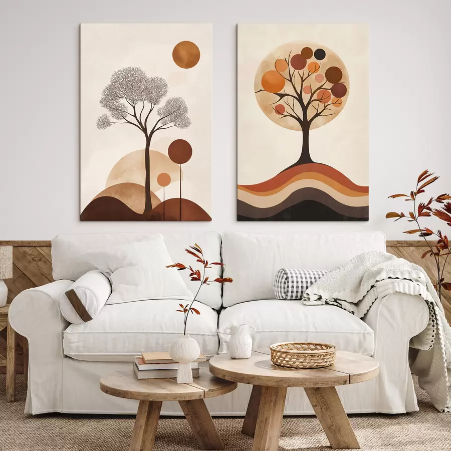 murales Árboles de otoño m30880