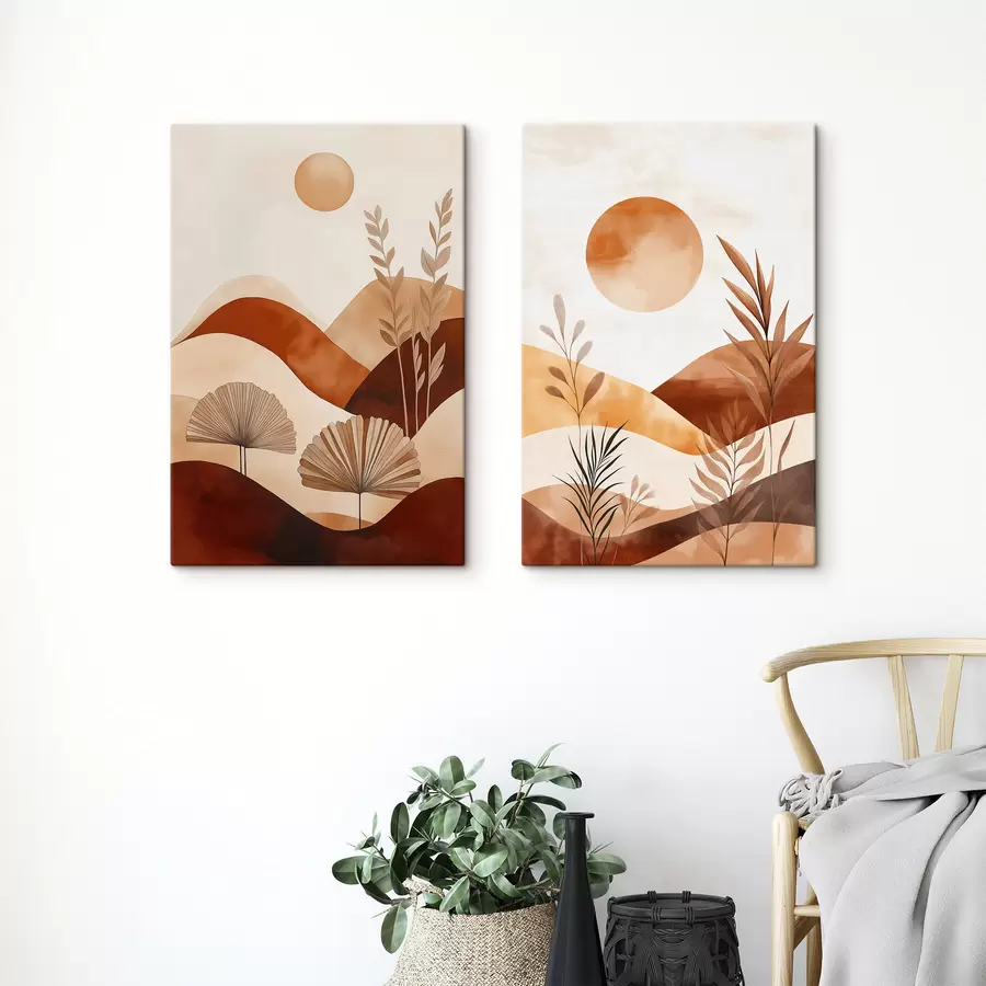 Wall Mural Photo Wallpaper Abstract Landscape m30881