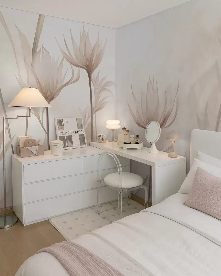 murales Flores esbeltas w10028