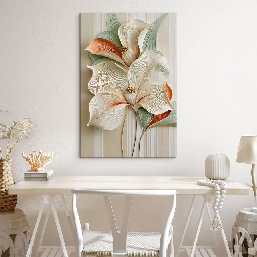 murales flores abstractas s50362