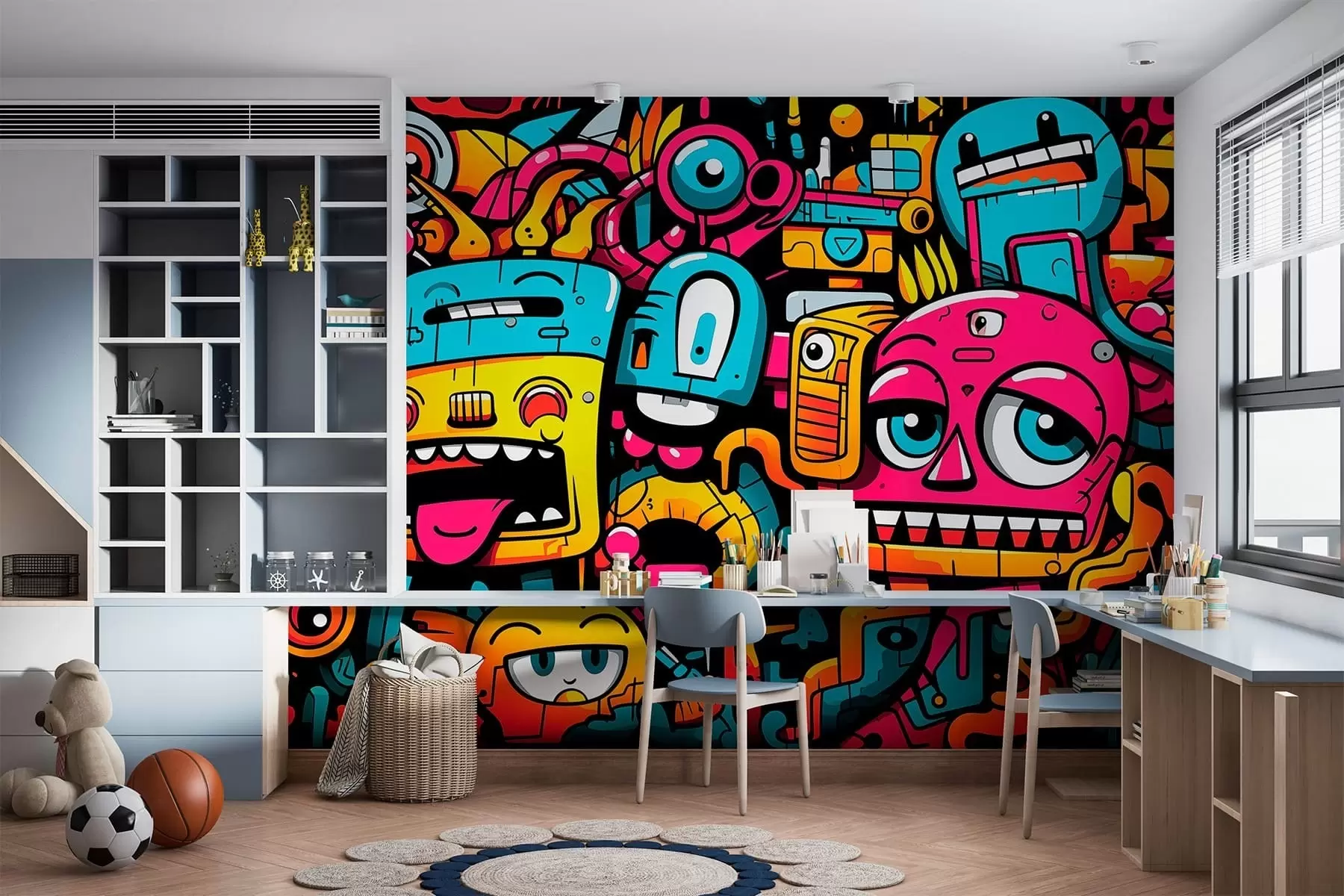 wall murals Graffiti w05762