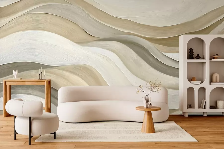 wall murals Abstract lines w05881