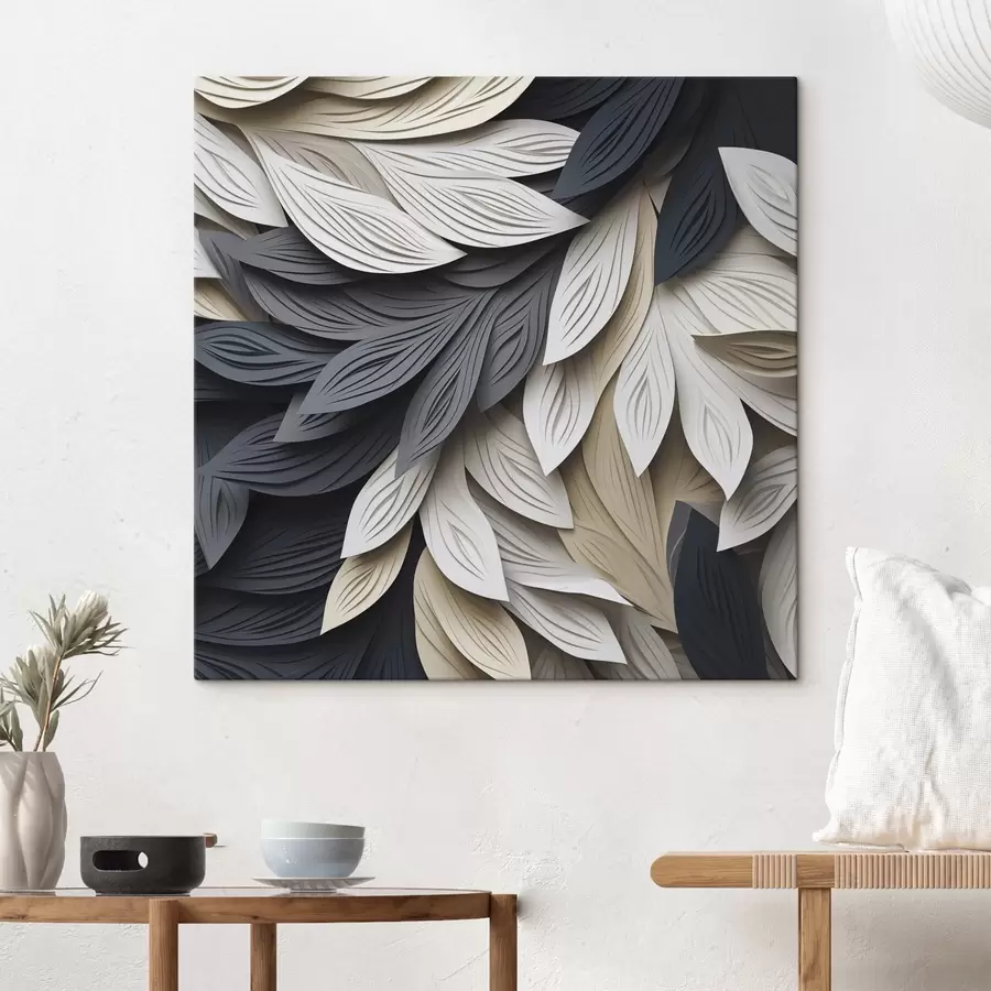 murales Hojas abstractas s50375