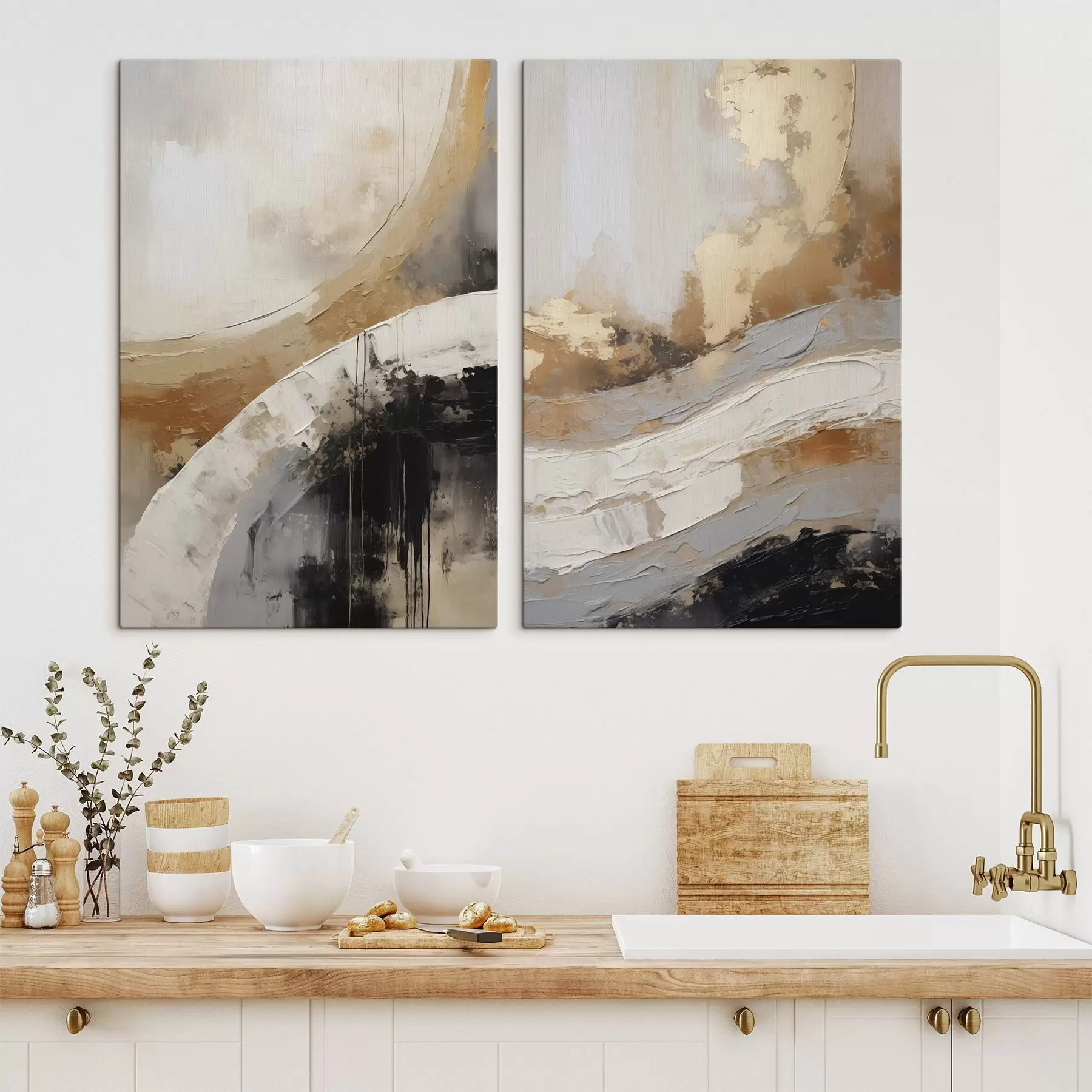 wall murals Abstraction, imitation of painting m30897