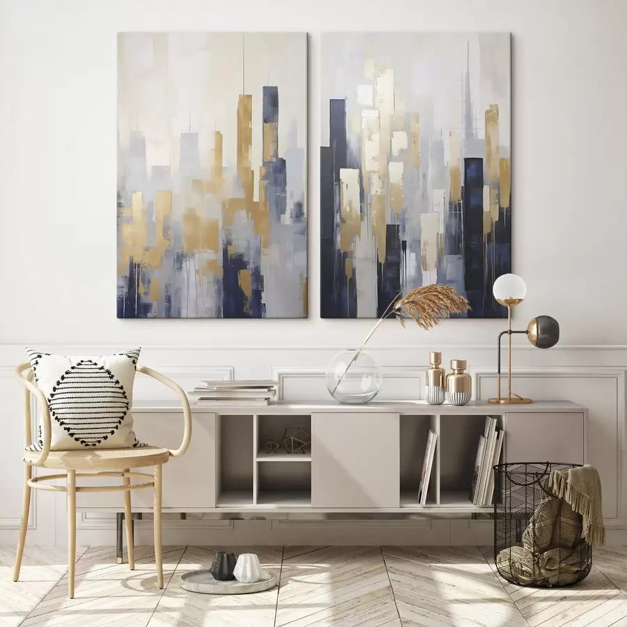 Wall Mural Photo Wallpaper Abstract composition, imitation of painting m30899