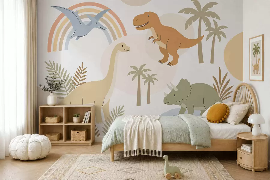 Wall Mural Photo Wallpaper Dinosaurs w05842