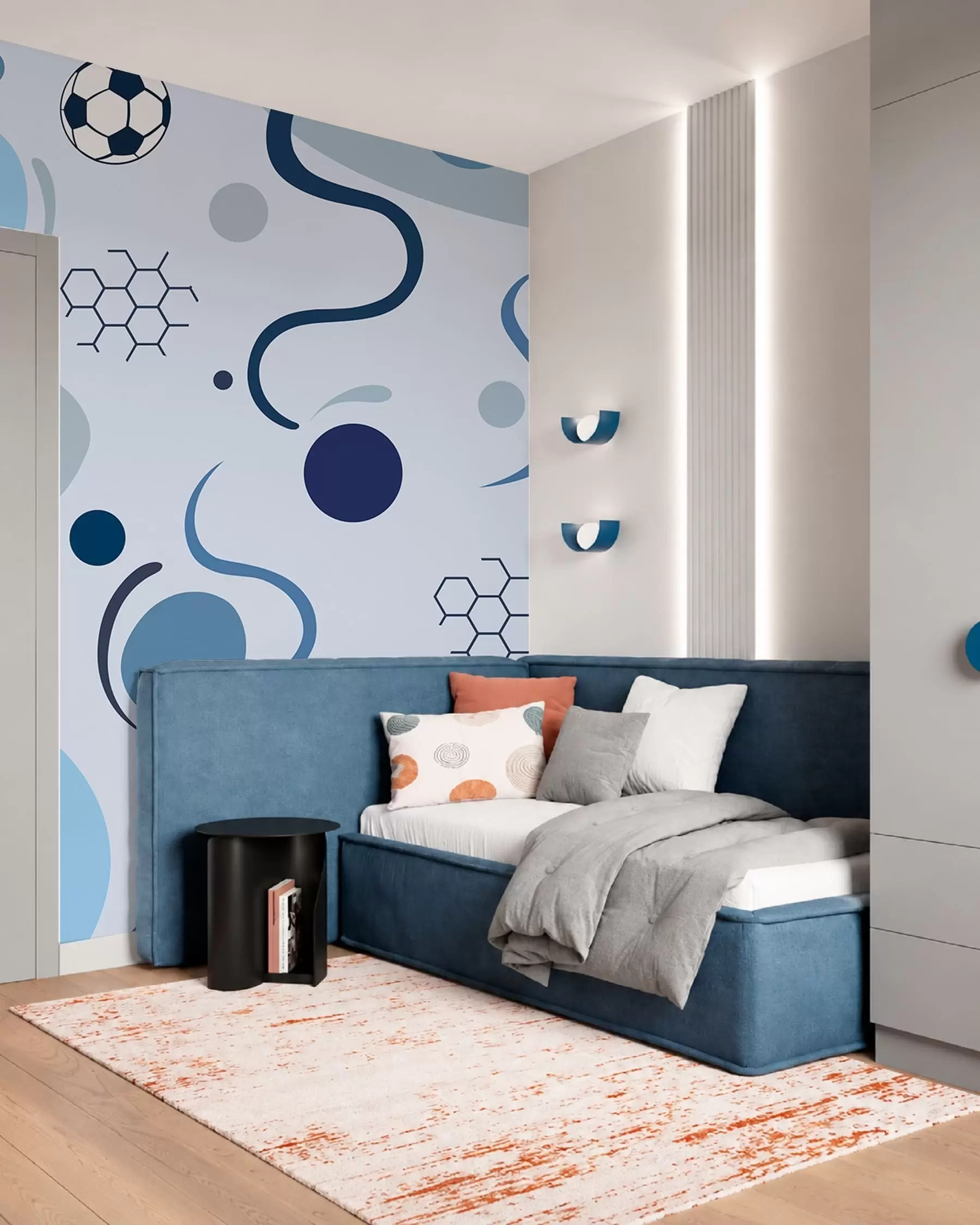 Wall Mural Photo Wallpaper Soccer Rhythm w05142