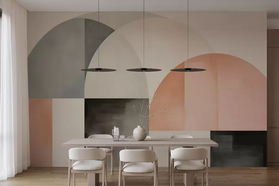 wall murals Geometric abstraction w05847