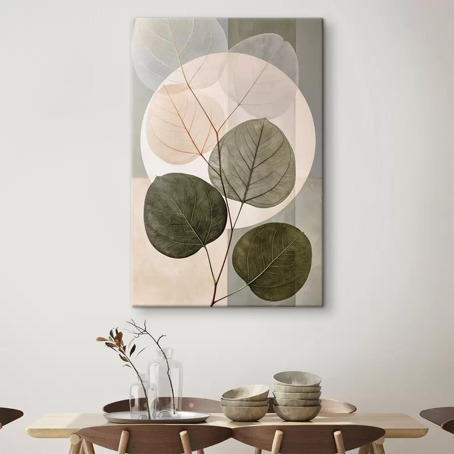 murales Hojas abstractas s50457