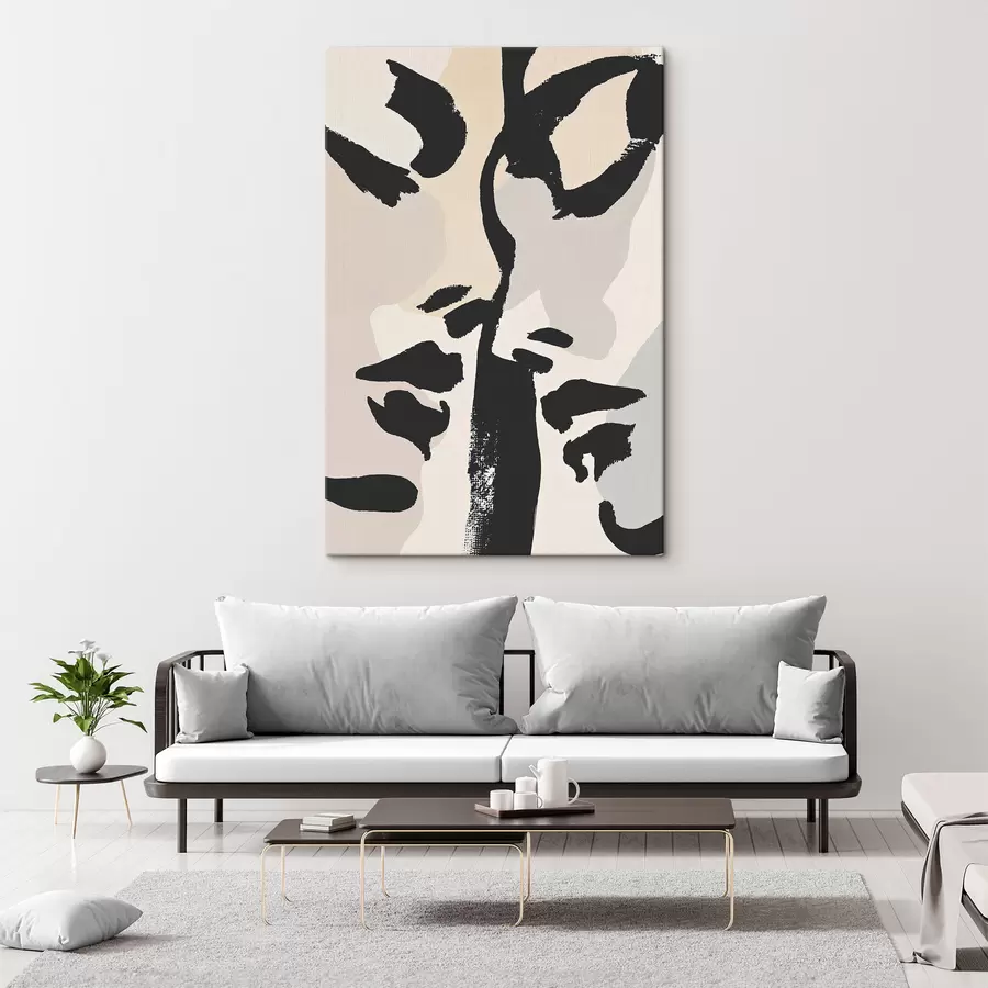 murales Caras abstractas s50458