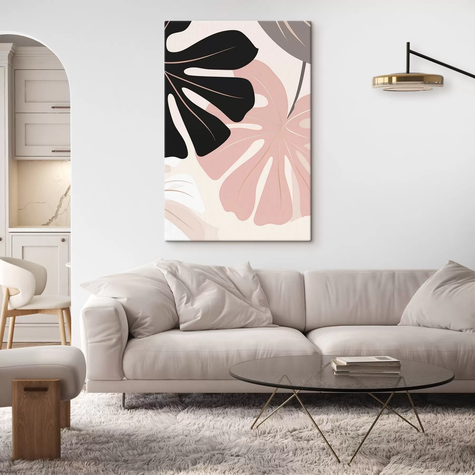 wall murals Monstera Leaf Graphic Art s50392