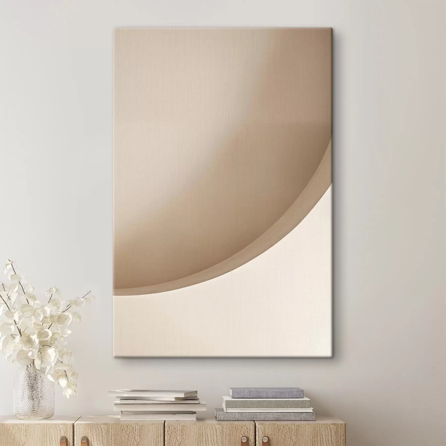 wall murals Sand Abstract Curve s50394
