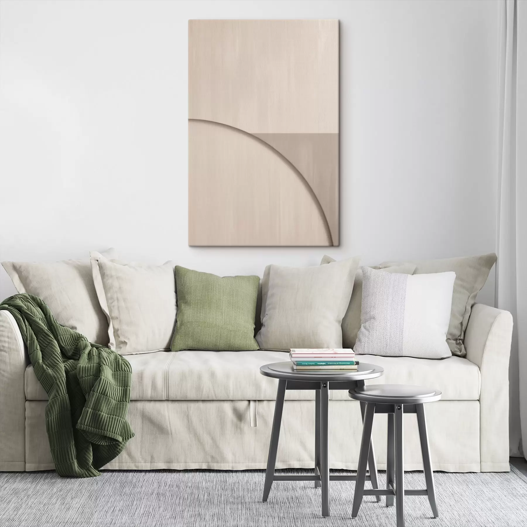 wall murals Minimalist Composition in Beige Tones s50398