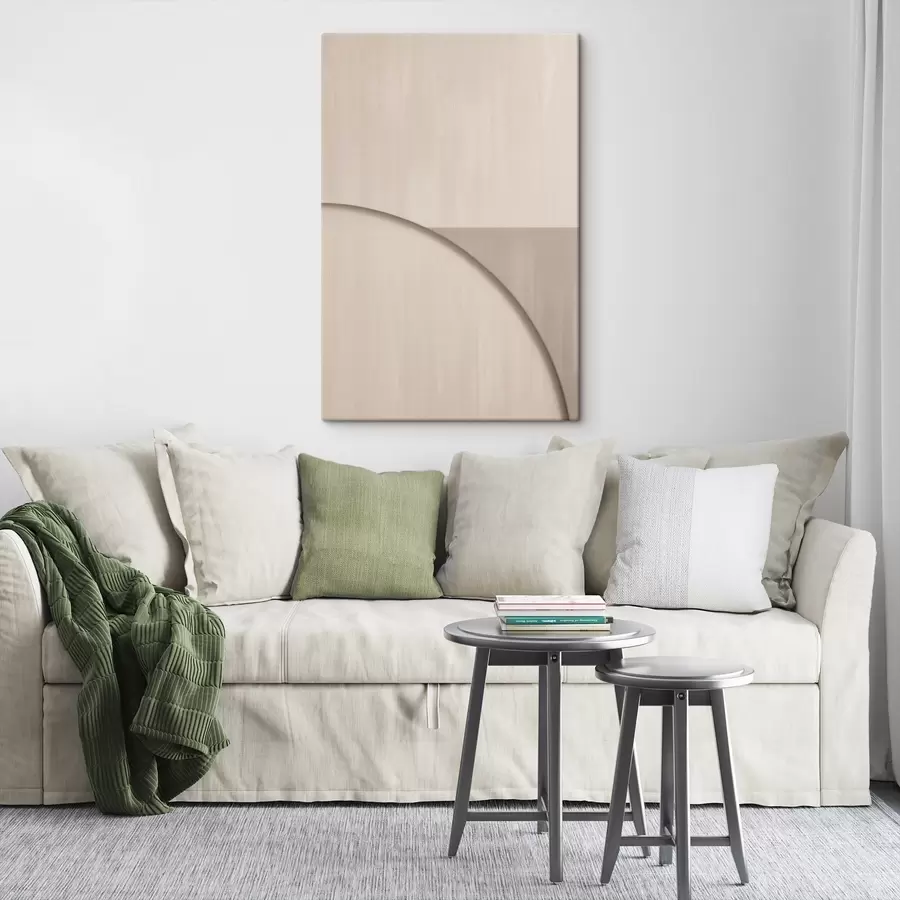 wall murals Minimalist Composition in Beige Tones s50398