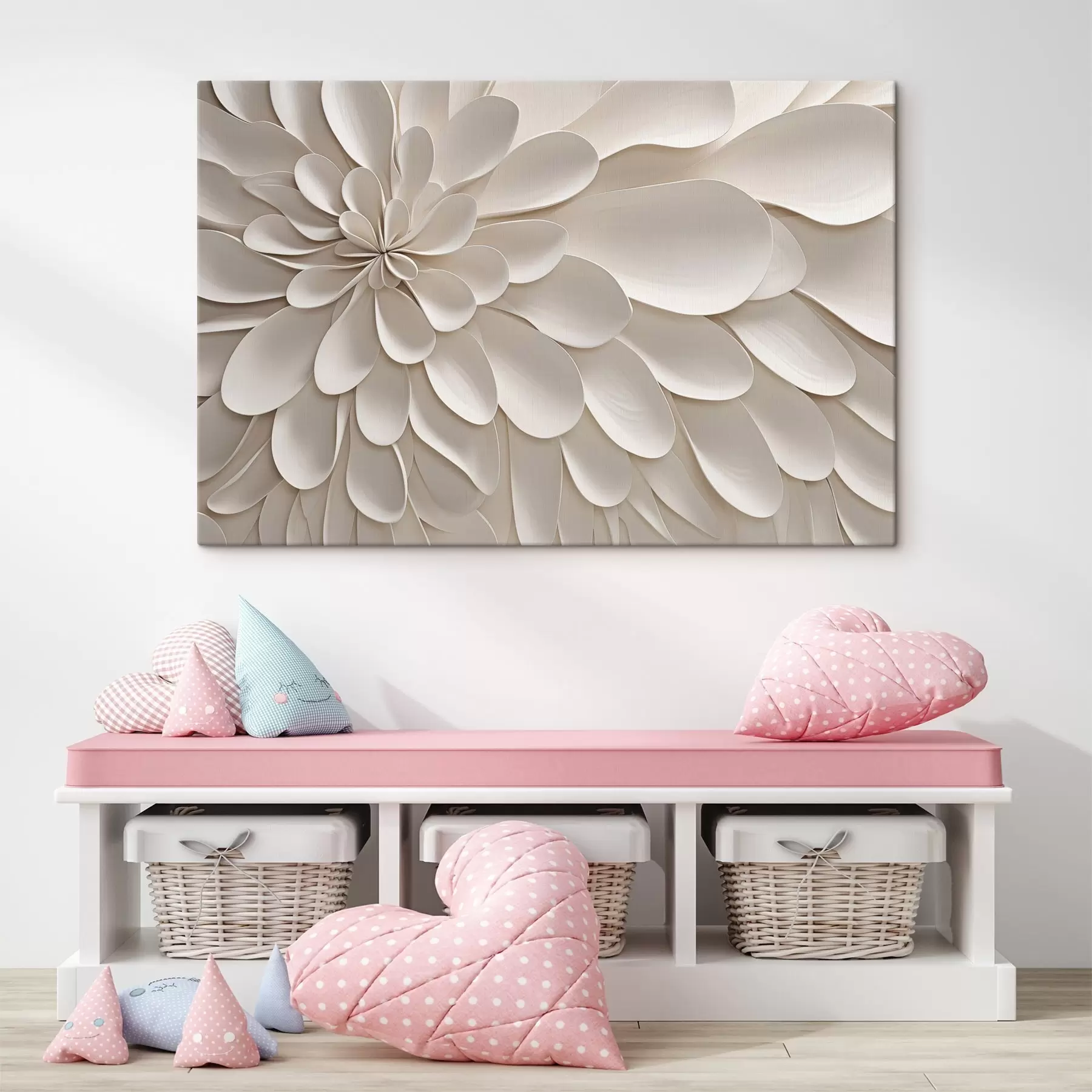 murales Arte en yeso horizontal s50405