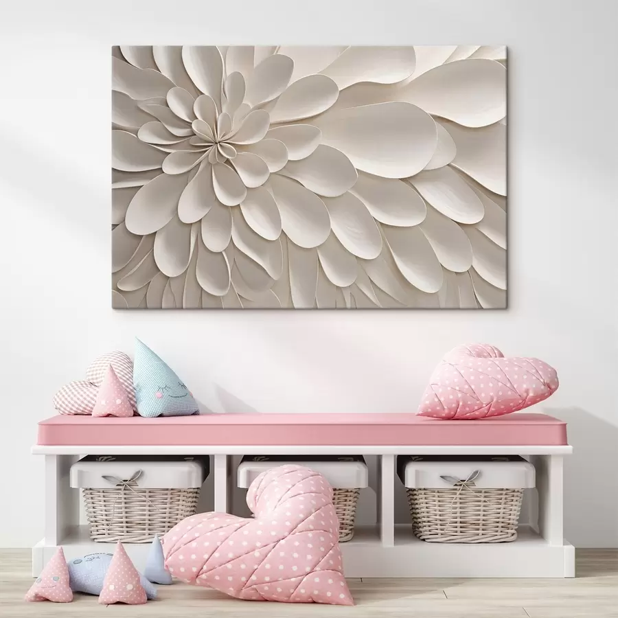 wall murals Horizontal Plaster Art s50405