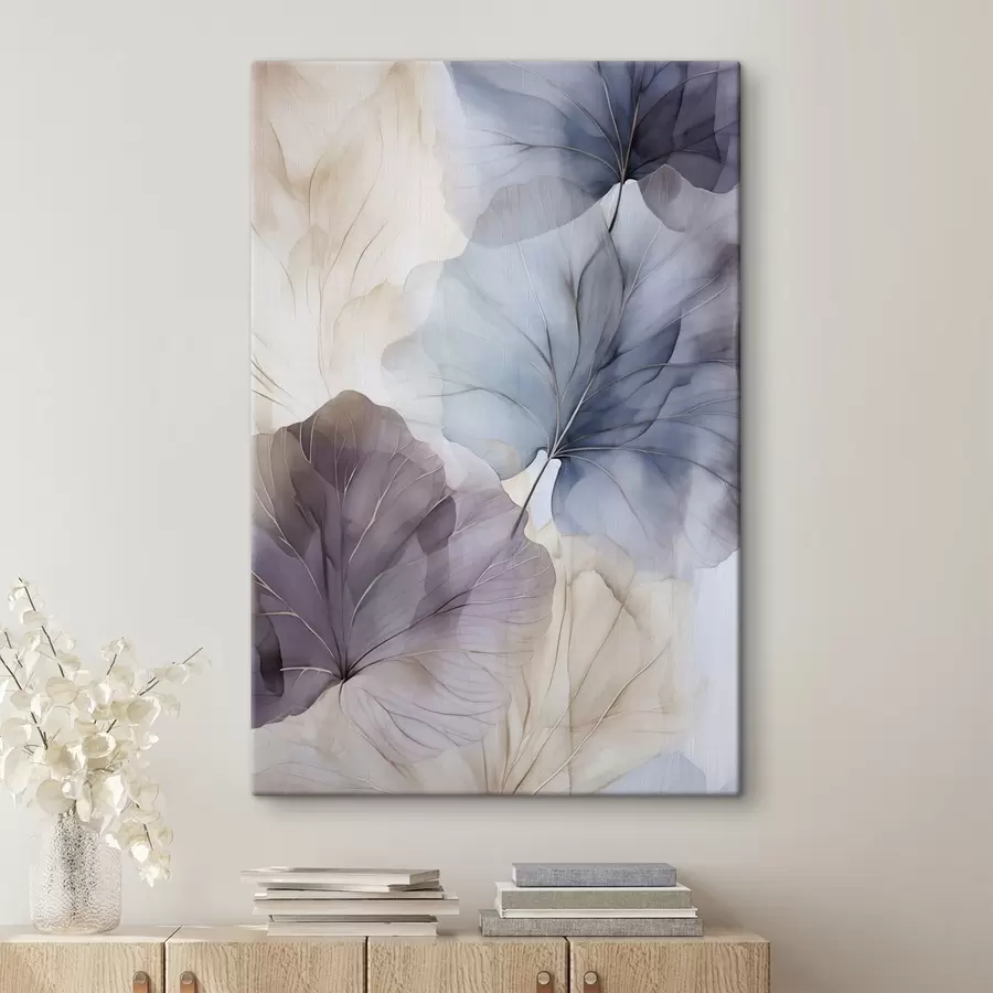 wall murals Abstract plant silhouettes s50666