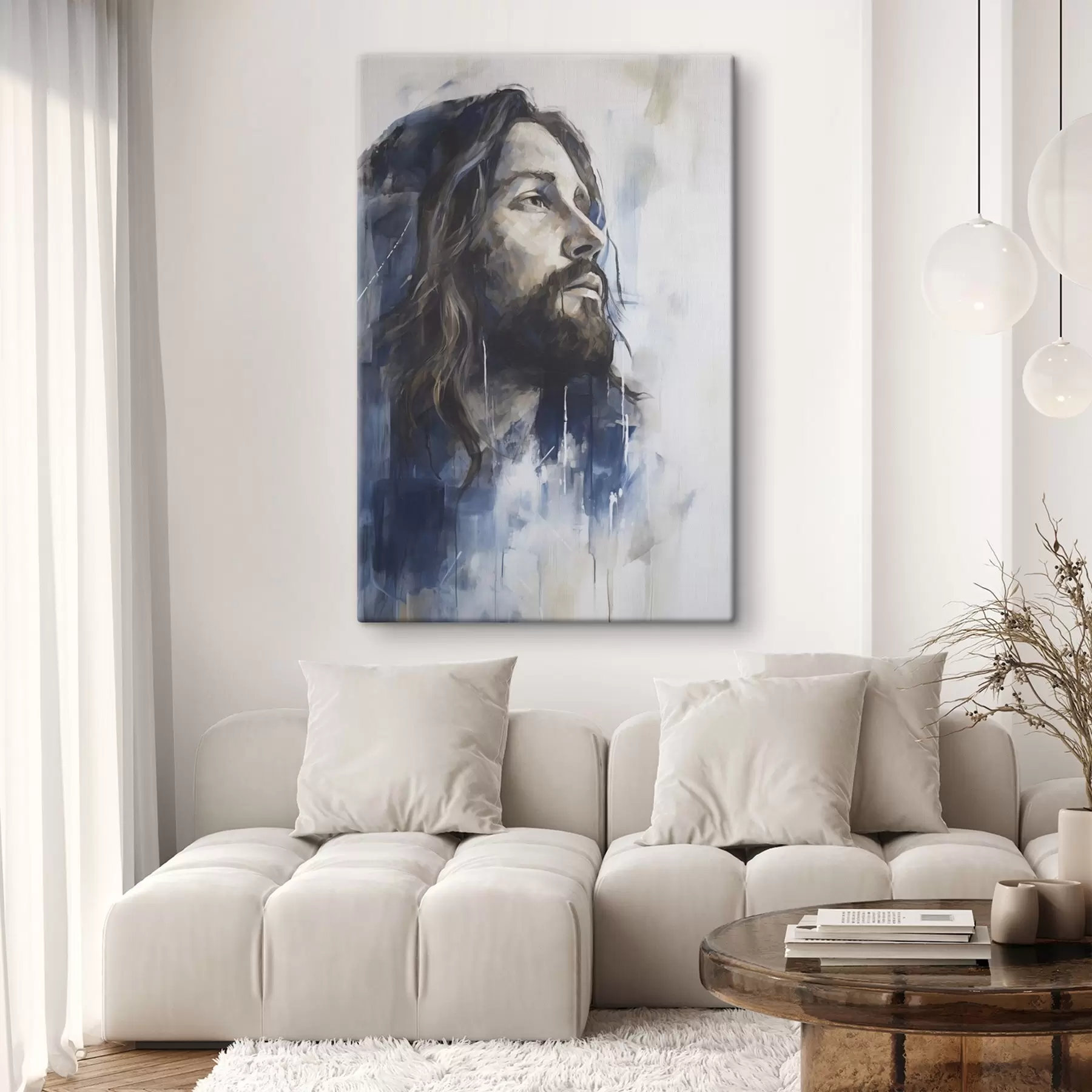 murales Jesús, pintura de imitación s50672